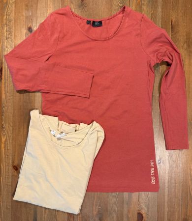 2er Set bpc Langarmshirts - Grösse 40/42 resp. M