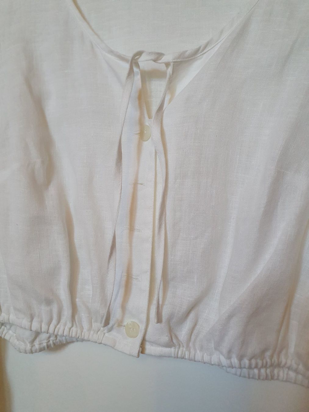 Camicette: Dirndlbluse - weiss - Gr. M-L – Usato da Steffisburg venduto da C.Kreuzer 2