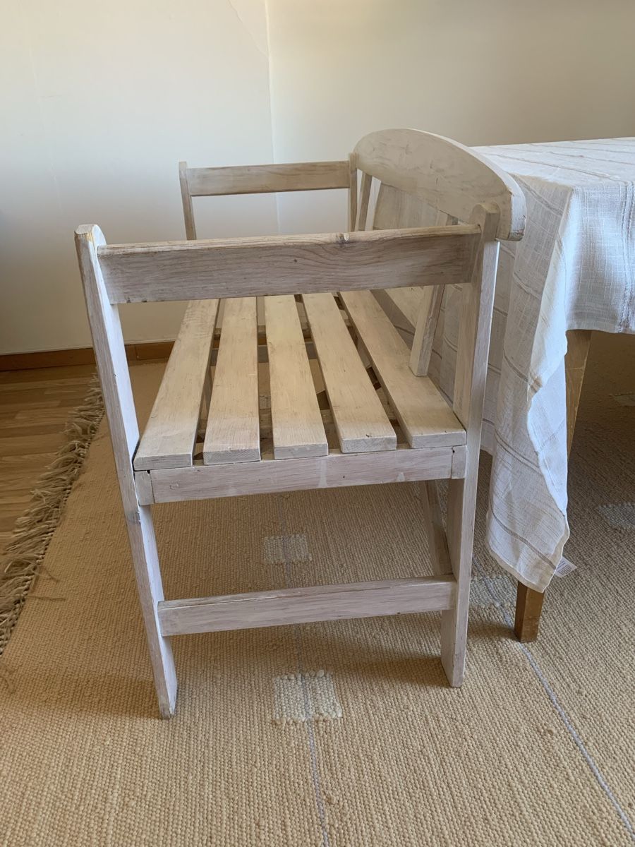 Panchine: Weisse Holzbank – Usato da Zürich venduto da mag_sny2 2