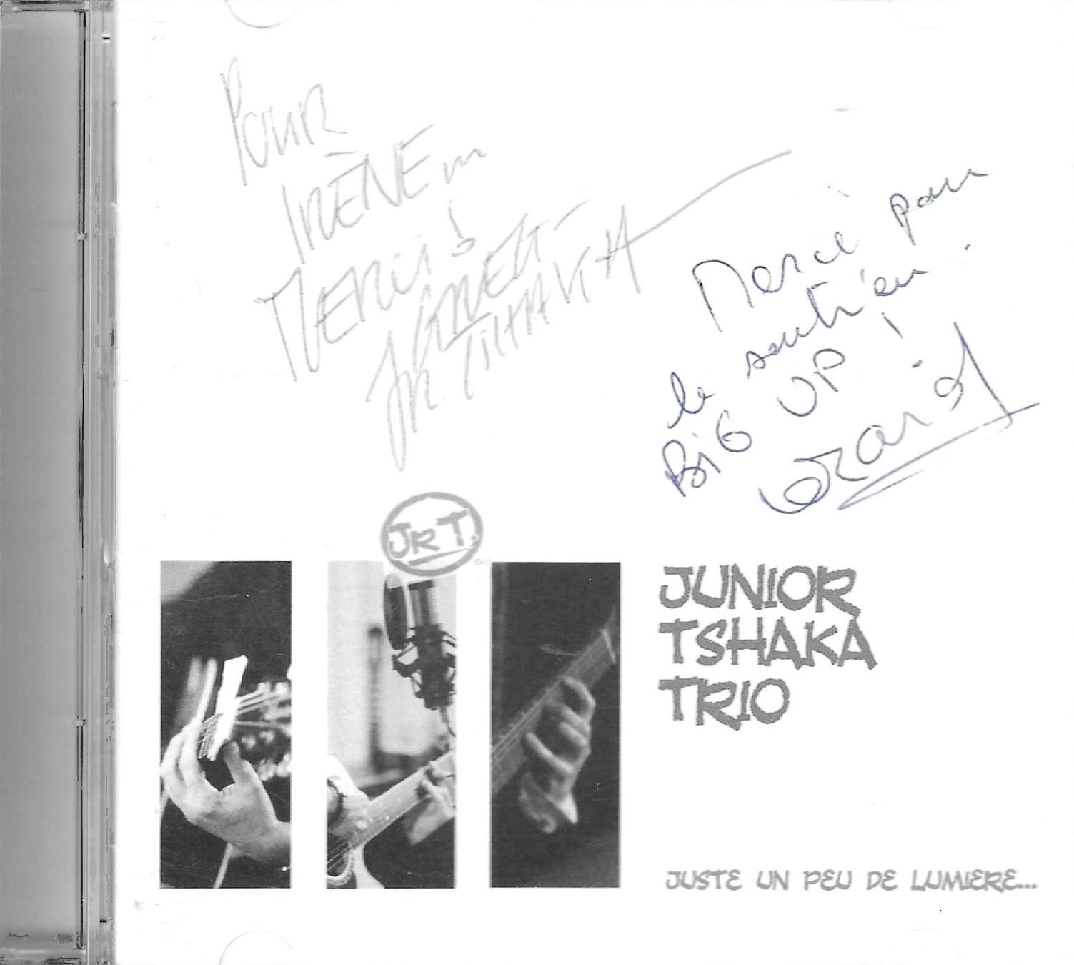 CD: Junior Tshaka - Juste un peu de lumière - Dédicacé – Usato da Savagnier venduto da Ne2065