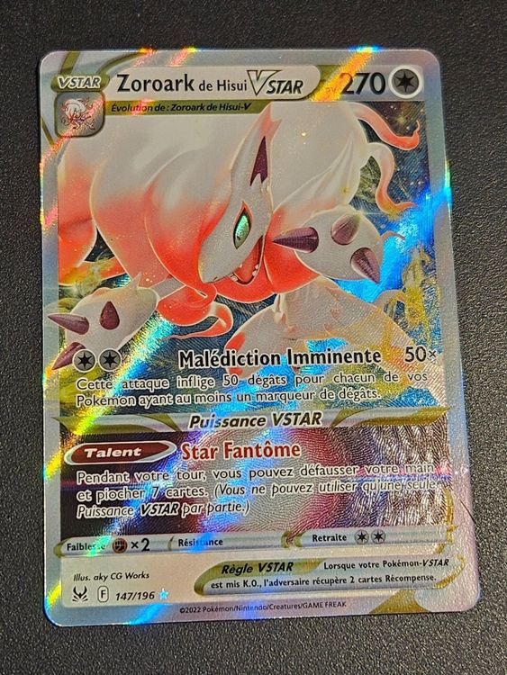 Zoroark de Hisui VSTAR (LOR 147) Origine Perdue SWSH FR Kaufen auf Ricardo