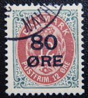 Dänemark Kat. 83 gest. 1915 Kat. 70 Euro