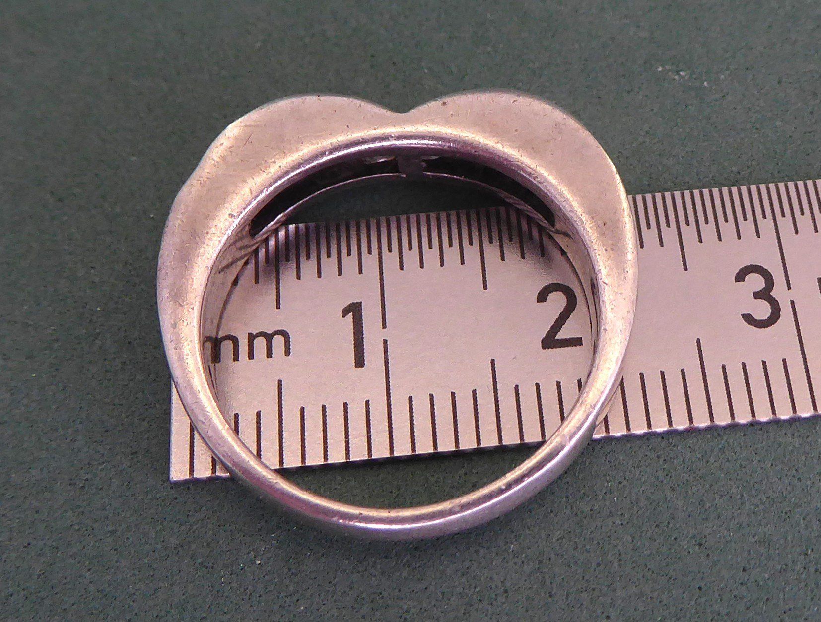 Anelli: Ring 925 Silber mit synthetischen Steinchen – Usato da Muri AG venduto da silvermouse007 3