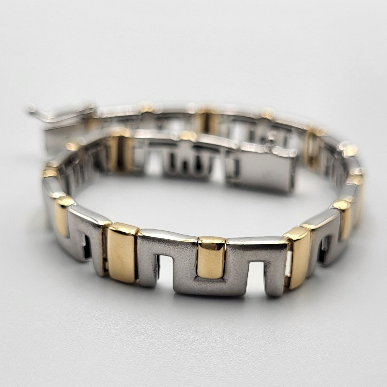 Bracciali & Braccialetti: Gold 585 Massiv Bicolour Armand – Usato da Wald ZH venduto da Aniade 6