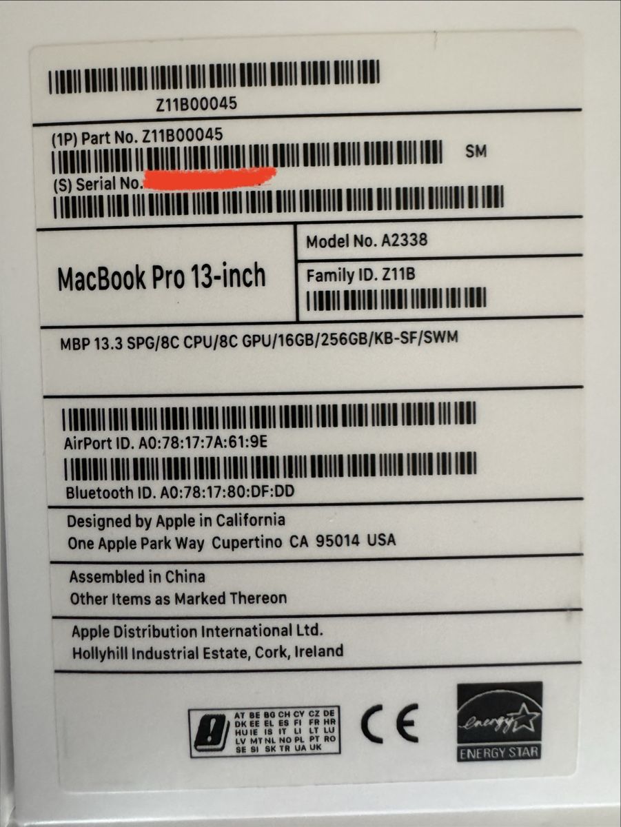 Apple Notebook: Apple MacBook Pro 13” M1 - 2020 – Usato da Genève venduto da fmasone82 6