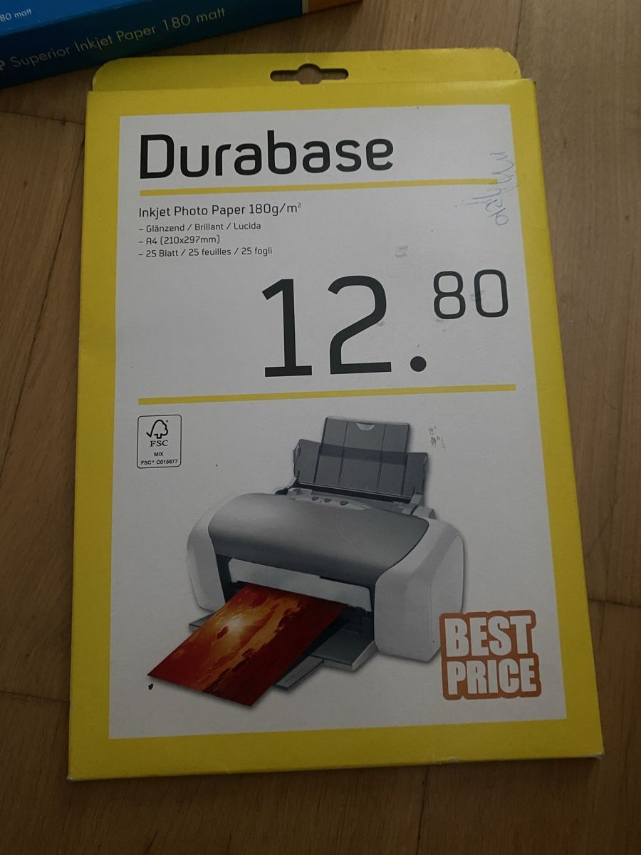 Papier: Inkjet photo paper  – D'occasion à Dietikon par Tdaf33