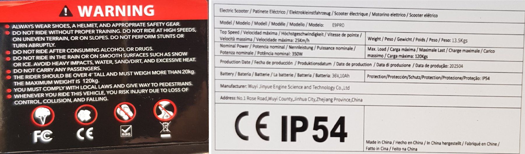 Veicoli elettrici: E-Scooter Maxwheel E9 Pro. 25 km/h – Nuovo (secondo la descrizione) da Winterthur venduto da ScooterBE 8