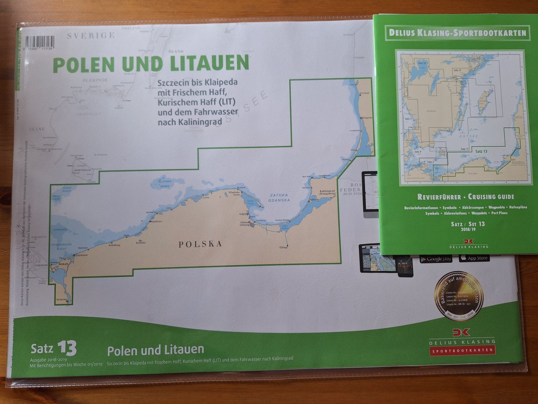 Karten: Seekarten Set – Gebraucht aus Einsiedeln von Chlinea