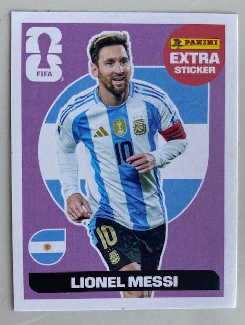 Panini Carte collezionabili: Panini Extra Sticker Lionel Messi Argentinien – Nuovo (secondo la descrizione) da Bremgarten AG venduto da Benihess