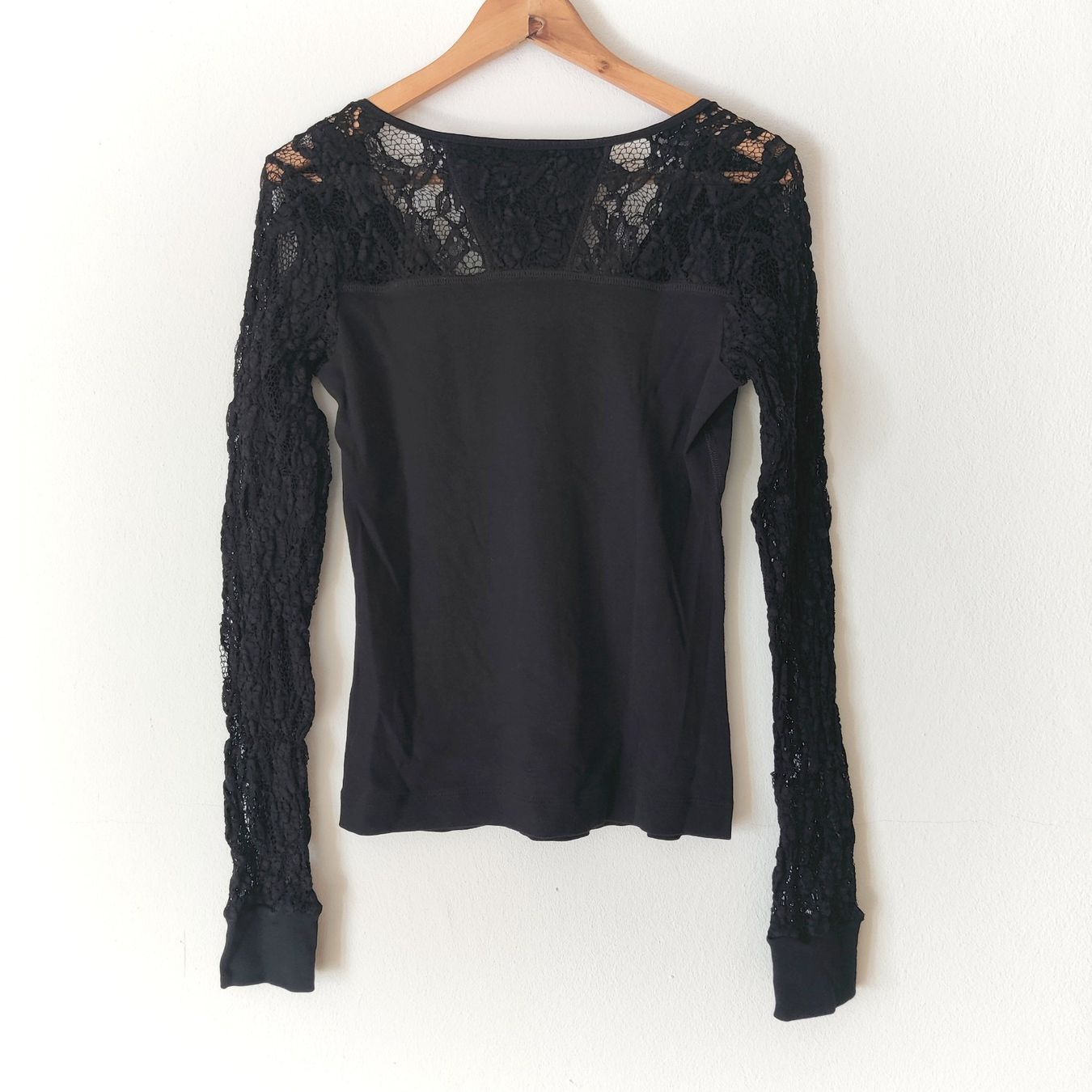 Marc Cain Pullover & Sweatshirts: MARC CAIN Spitzen Pullover Pulli Bluse Shirt Baumwolle N3/38 – Gebraucht aus Winterthur von Lotusherz 2