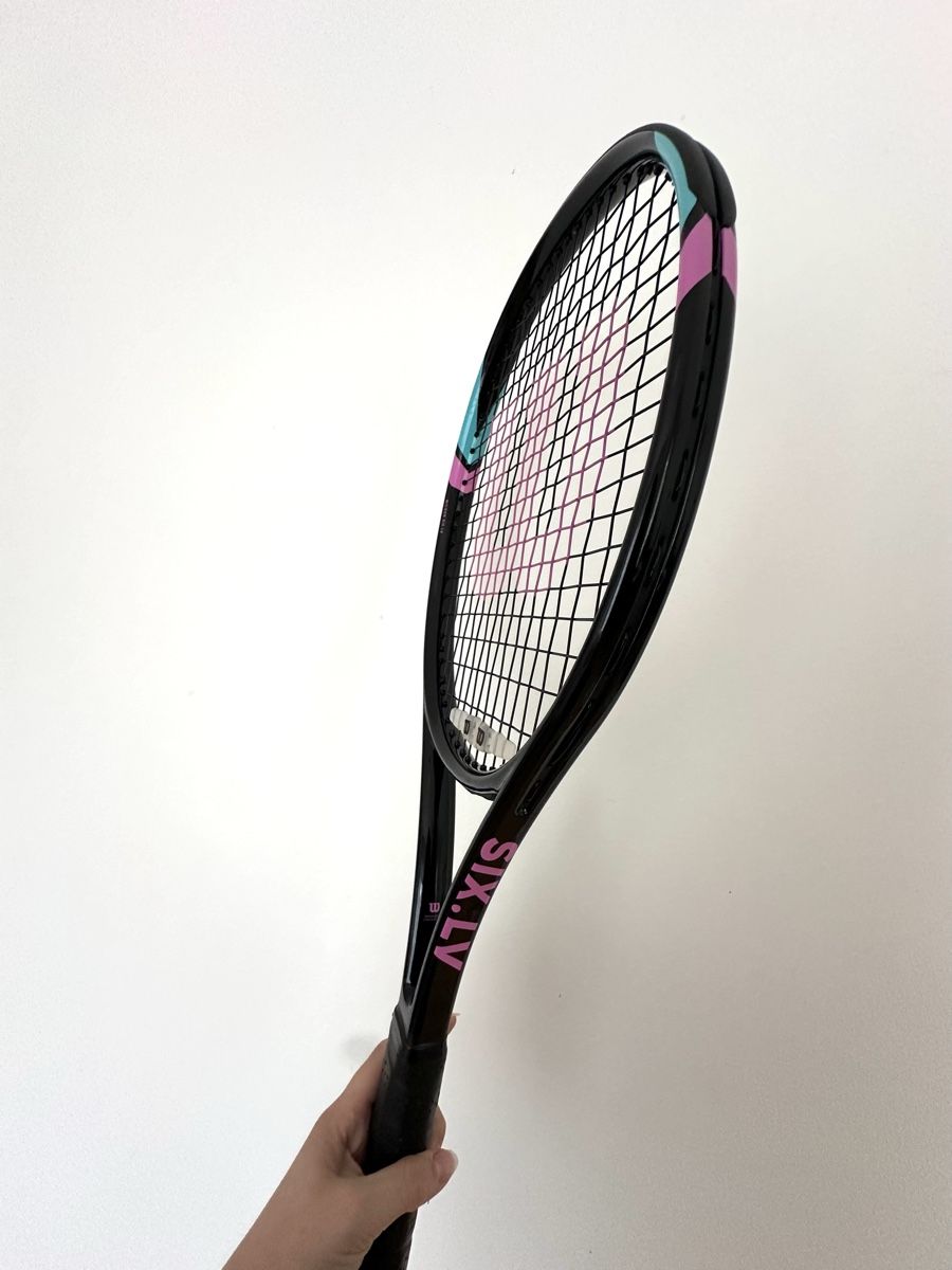 Wilson Racchette: Wilson Six LV-Tennisschläger + Schutzhülle – Usato da Bern venduto da frejrau 3