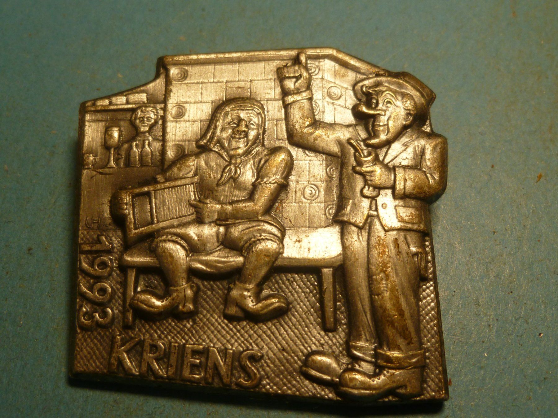 Placchette & Badge: KRIENS 1993 SILBER – Usato da Ried (Muotathal) venduto da Mandarin02