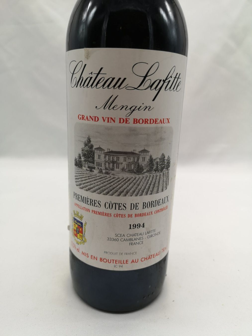 Vino: LUSSAC SAINT-EMILION  & LAFITTE Mengin  **1973 - 1994** – Nuovo e nell'imballaggio originale da Bulle venduto da italicum 4