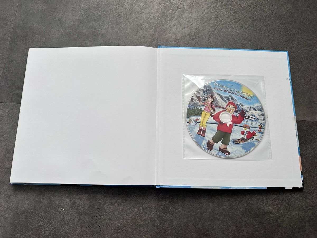 Libri: Papagallo & Gollo Buch mit CD Eiger, Mönch & Jungfrau – Usato da Blumenstein venduto da Thunerin_1987 1