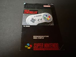 ANLEITUNG FÜR SUPER NES CONTROLLER SUPERNINTENDO