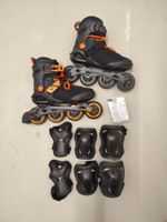Rollerblade Inlineskates Gr. 41 + Schoner Set S