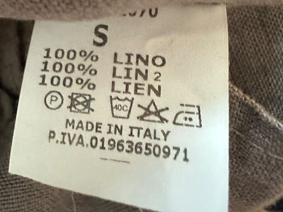 Gonne: Leinen Rock taupe S – Usato da Rothenburg venduto da wer_g9fd 5