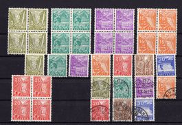 R1544  /  Paysages 1934 blocs de 4XX ++
