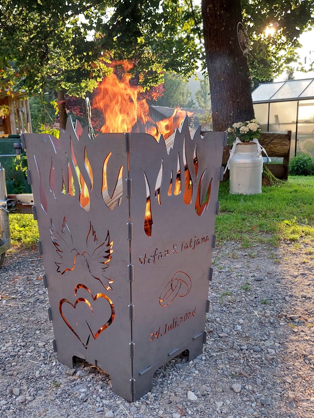 Bracieri: Feuerschalen , Feuerkörbe – Nuovo (secondo la descrizione) da Buttisholz venduto da Jost77 7