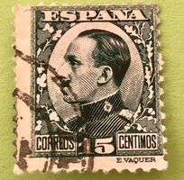 Briefmarken aus  Spanien 1930 König Alfonso XIII. gestempelt