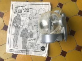 Barbie Astronaut Helmet 1985 with instruction sheet