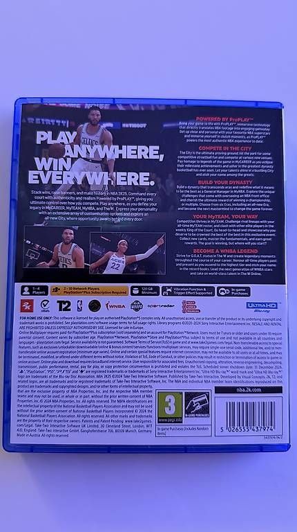 Sony Giochi: NBA 2K25 sur PS5 – Usato da Le Grand-Saconnex venduto da Nassperso 1