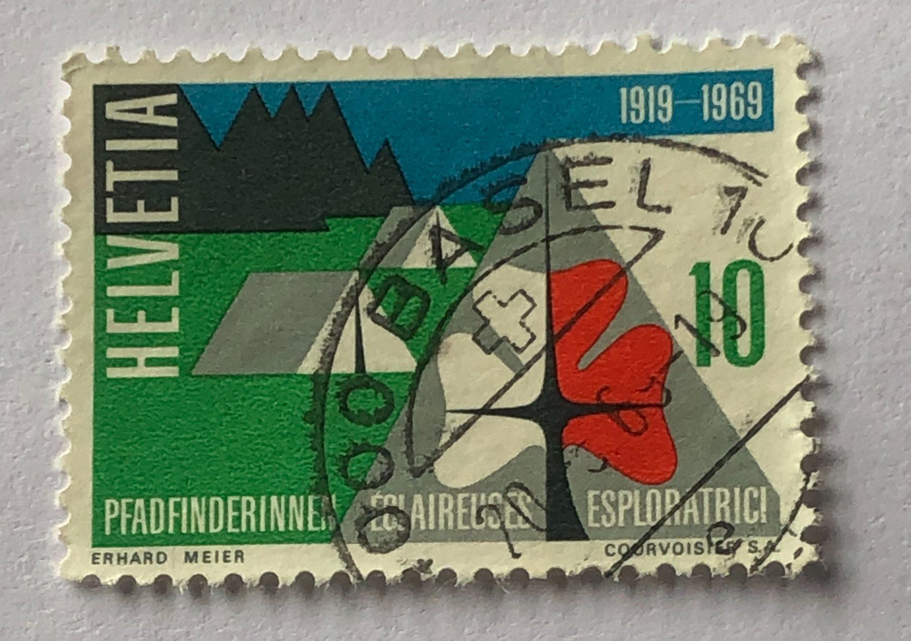 Tutti i francobolli: CH Briefmarken Gestempel Basel – Usato da Aarau venduto da Billa007