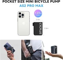 CYCPLUS AS2 Pro Max Mini Fahrradpumpe – fabrikneu & OVP