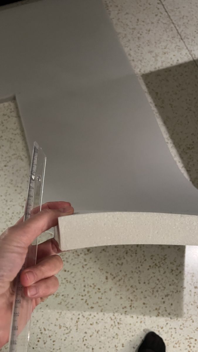 Tessuti: Schaumstoff 200x57x3cm Rest – Nuovo (secondo la descrizione) da Tagelswangen venduto da Bomu 1