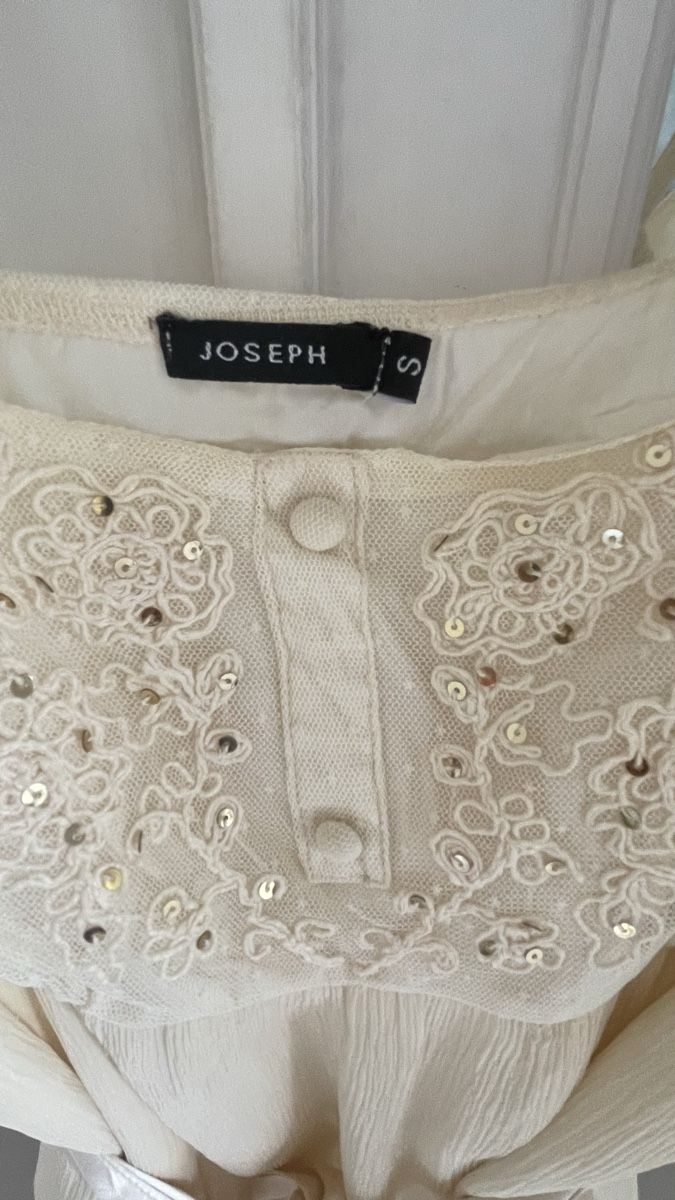 Kleider: Joseph, silk ivory strap dress, size 38 – Neu (gemäss Beschreibung) aus Troinex von nadinebmichaelson 1