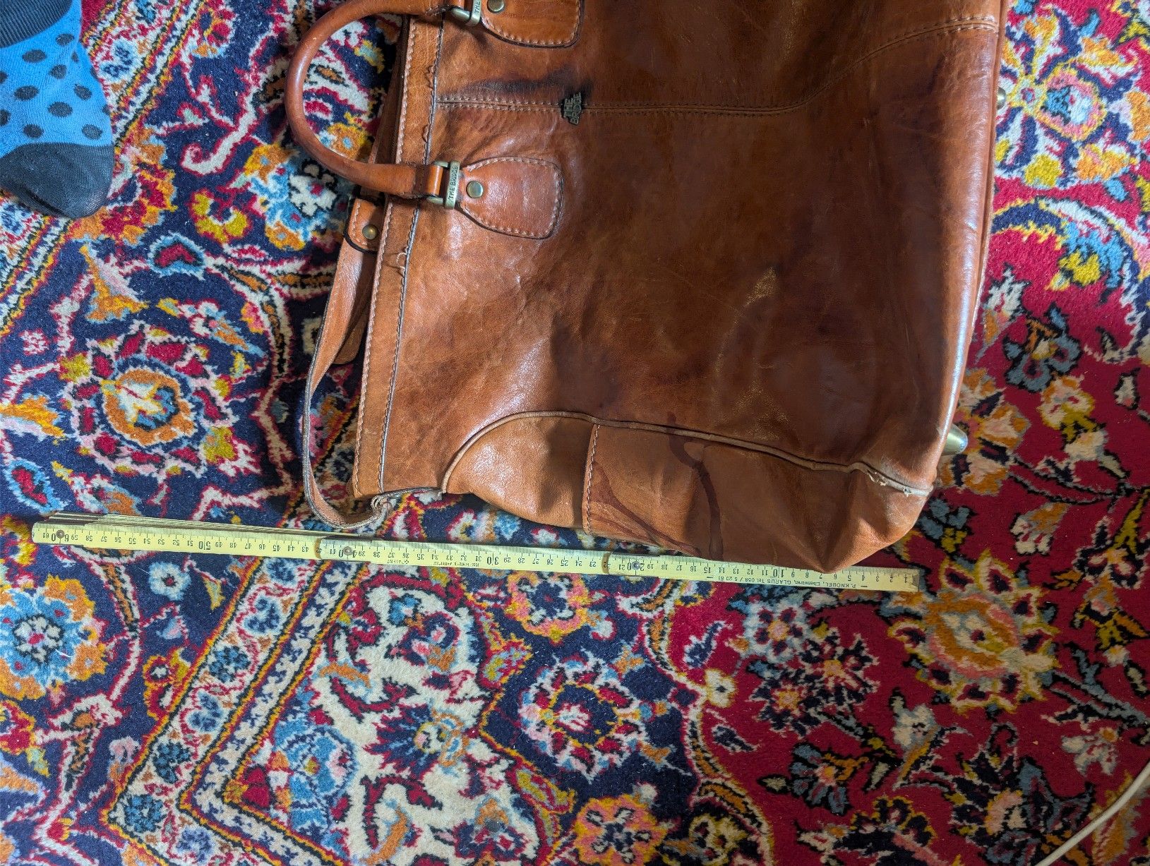 The Bridge Borse: The Bridge - Vintage Leder Tasche – Usato da Glarus venduto da icemike95 7