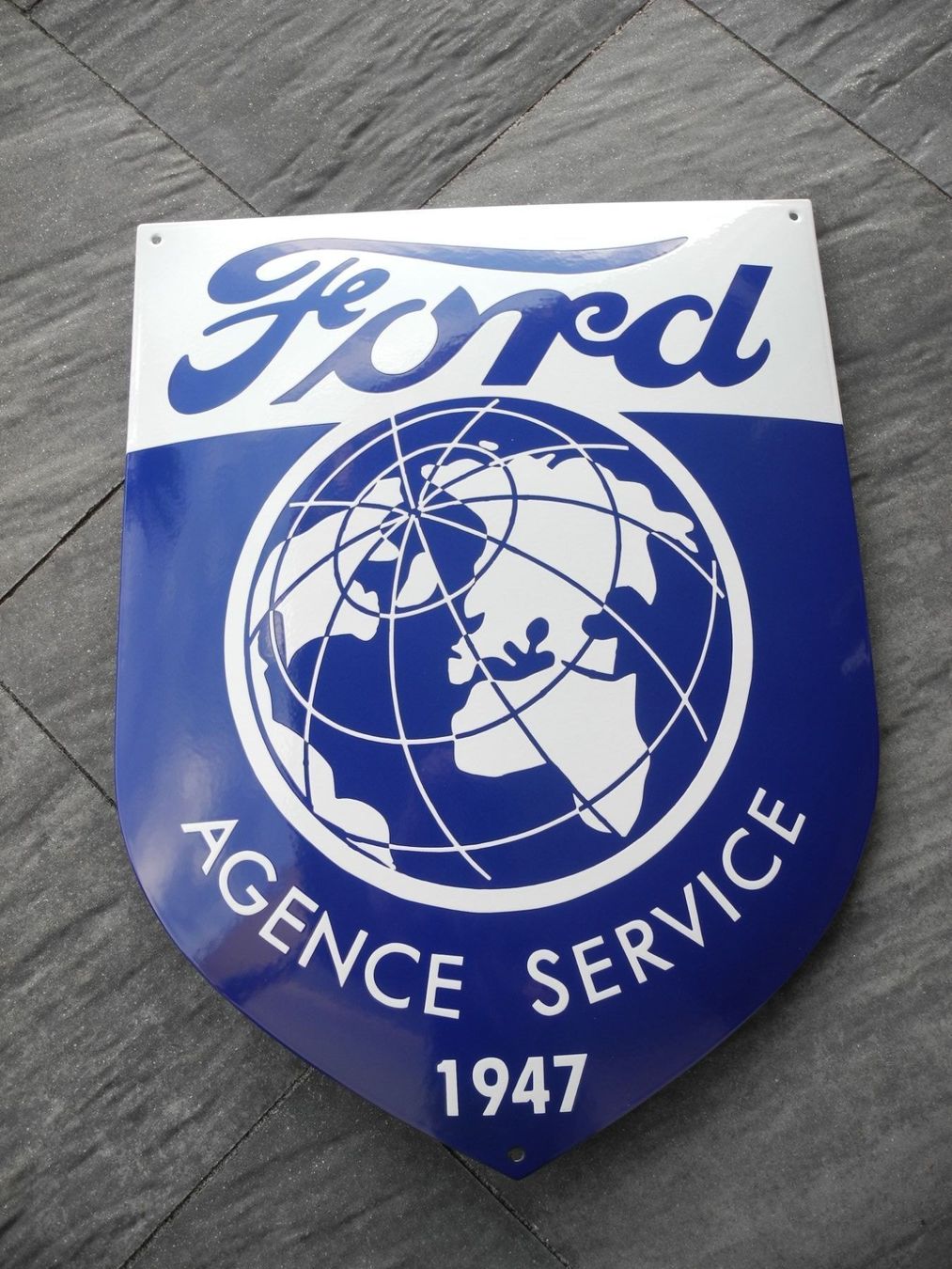 Ford Schilder: GROSSES FORD EMAILSCHILD – Neu (gemäss Beschreibung) aus Reinach AG von Huckleberrysix
