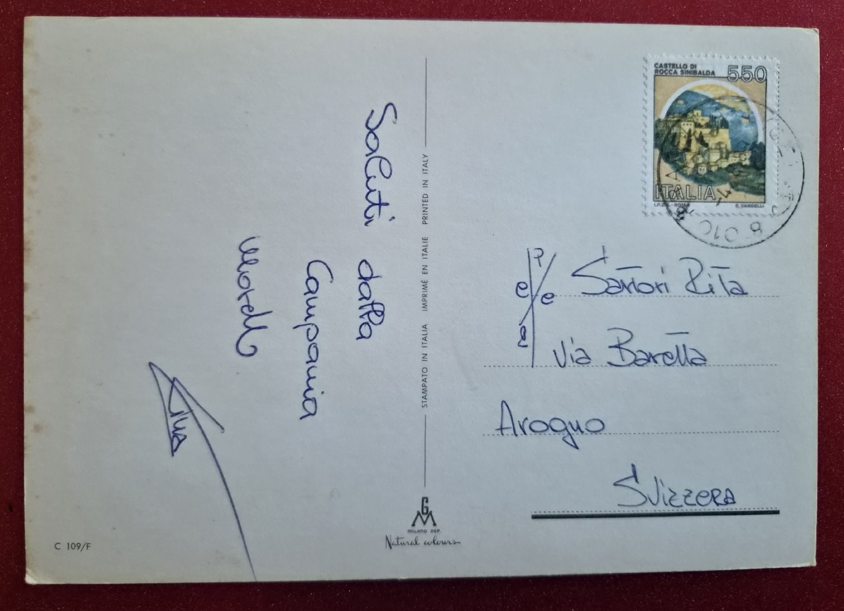 Cartoline postali: Alpenlandschaft 1989 – Usato da Melchnau venduto da Arthurius 1