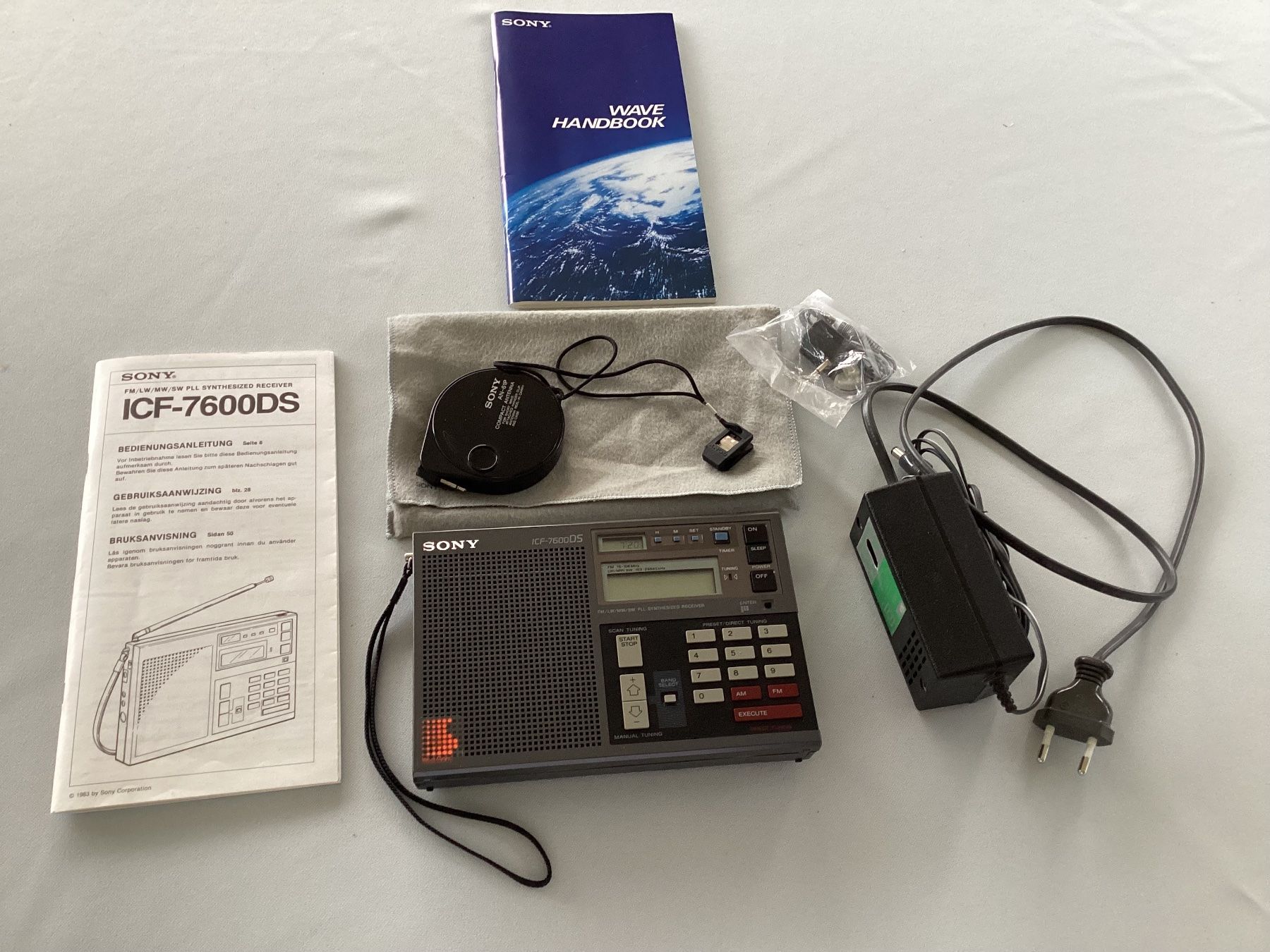 Sony ICF-7600DS Weltempfänger (Gebraucht) in Wädenswil für CHF 56