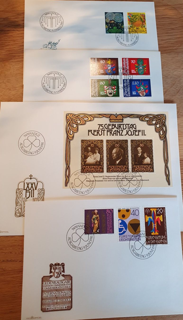 Tutti i francobolli: 1981 JSA / FDC – Nuovo (secondo la descrizione) da Alten venduto da Regenwasser