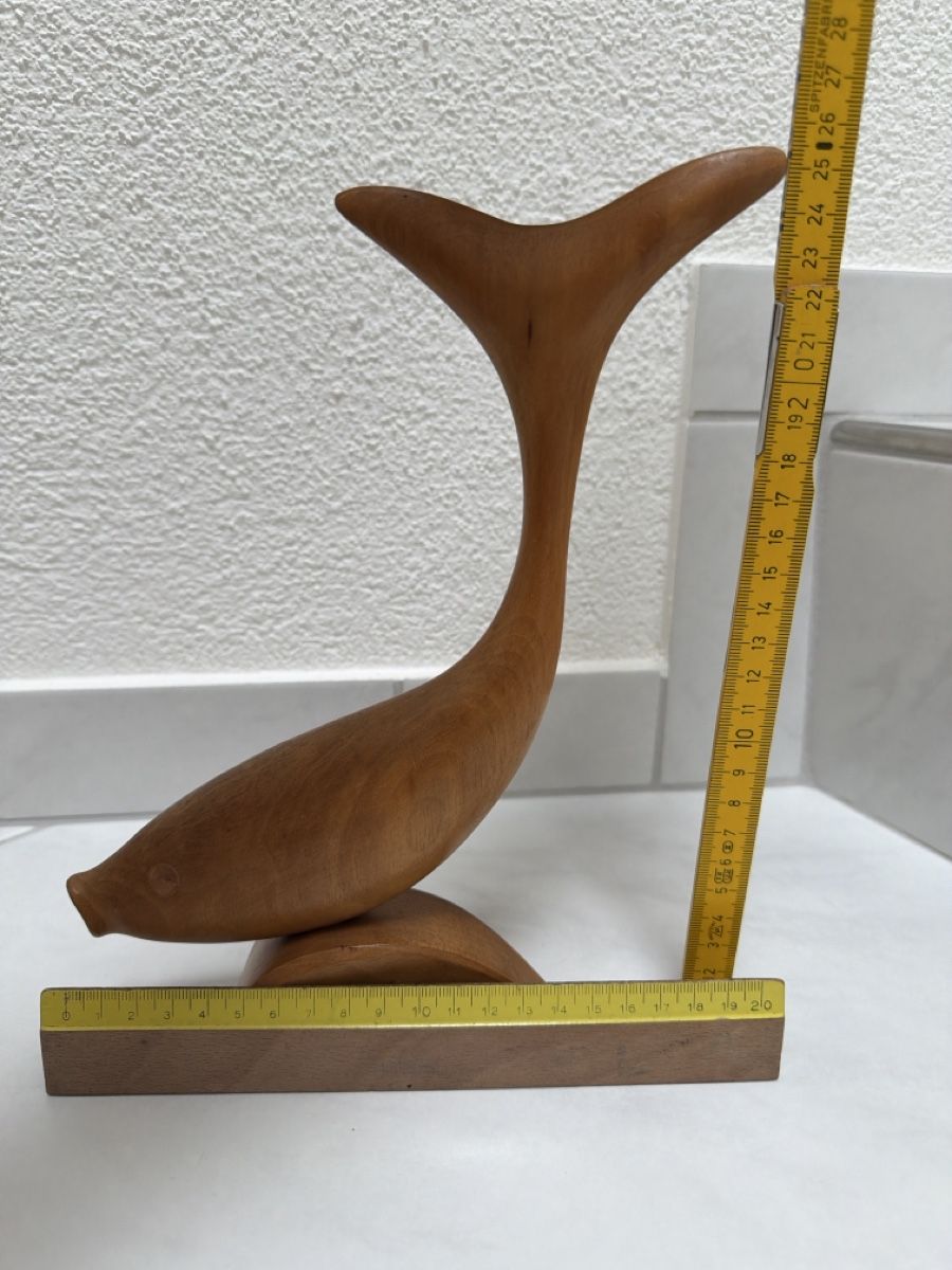 Sculture & Statue: Fischskulptur aus Holz, Vintage. – Usato da Biberist venduto da Momo33 5