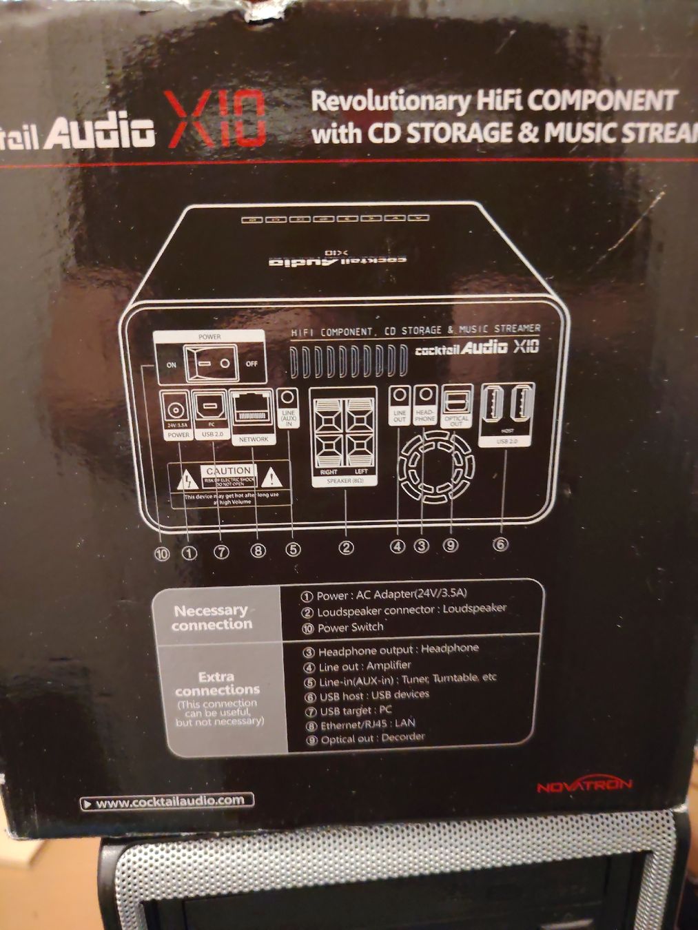 Audio- & Mediensysteme: Cocktail Audio X10 HiFi Component mit CD Storage – Gebraucht aus Aesch BL von Gebrauchtes_AeschBL 2