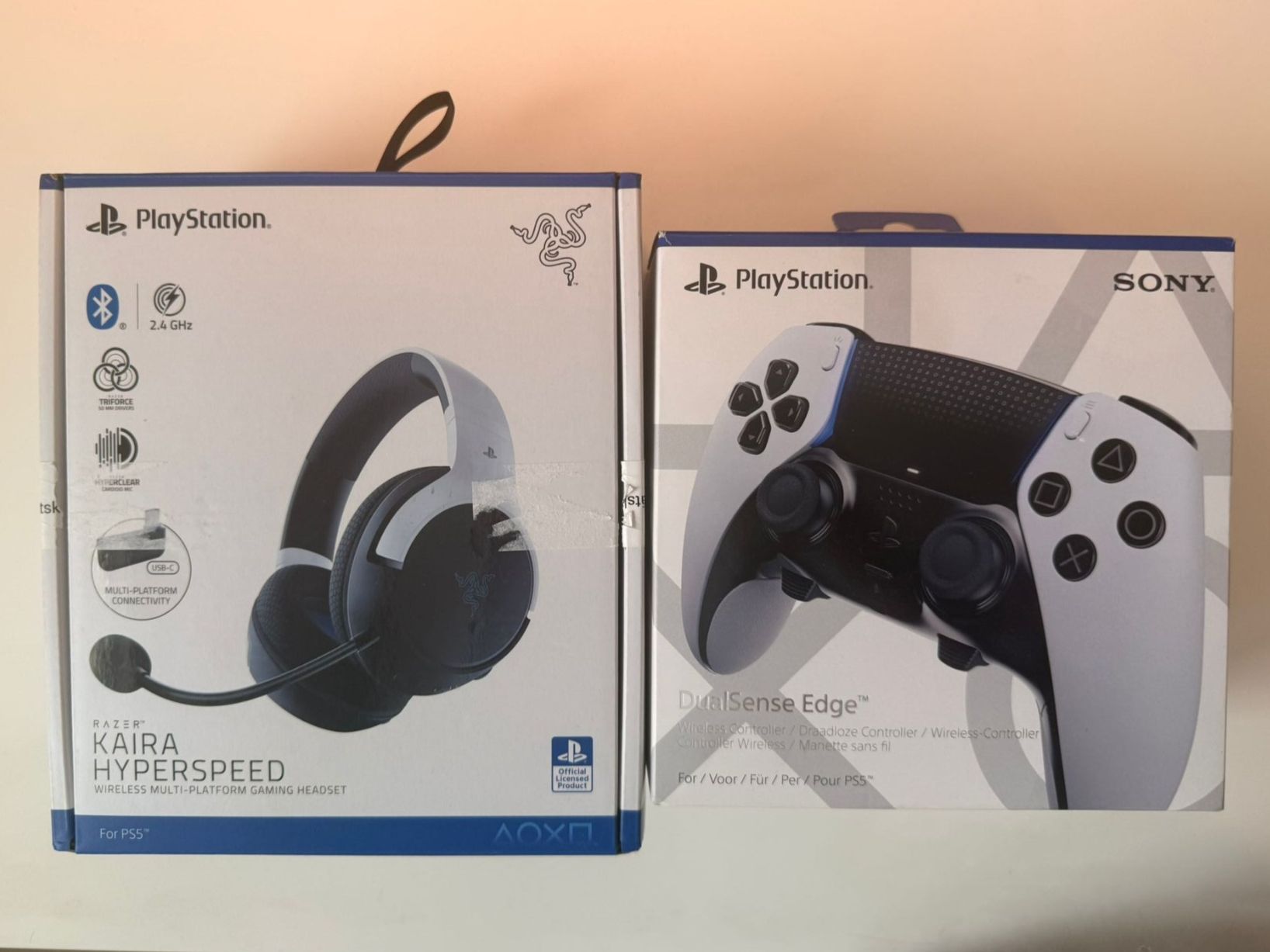 Sony Console: PS5 Controller DualSense Edge + Razer Kaira Headset Speed – Usato da Meilen venduto da AK78