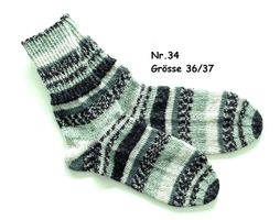 Socken handgestrickt   Gr.36/37   Nr.34