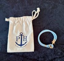 Paul Hewitt Armband, hellblau