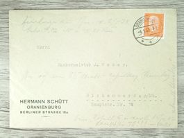 TR05 Enveloppe + Timbre Allemagne 1933