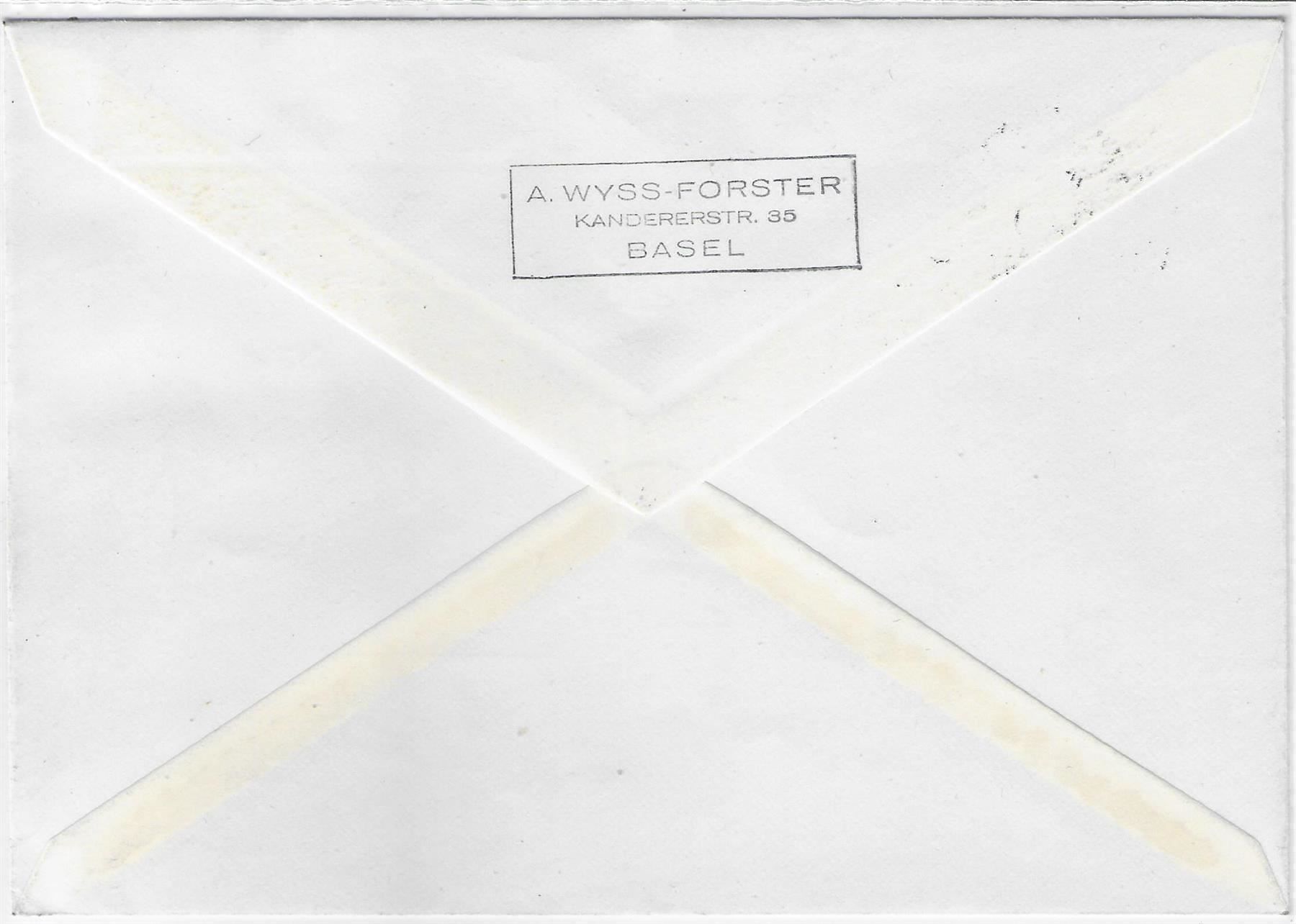 Cartoline postali: Mustermesse Basel Ballonaufstieg 1955 – Nuovo e nell'imballaggio originale da Ettingen venduto da Kartenplanet 1