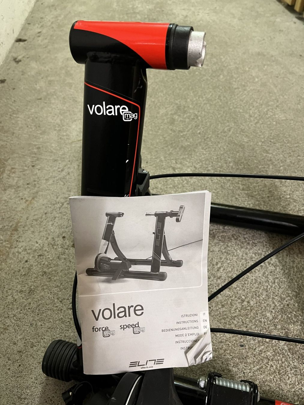 Hometrainer: Rollentrainer Elite Volare Mag – Gebraucht aus Uster von LangGusch 4