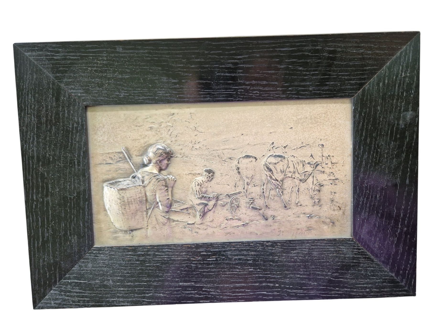Gemälde: Relief sign. R. Mayer – Gebraucht aus Mörschwil von antiksalon21 4