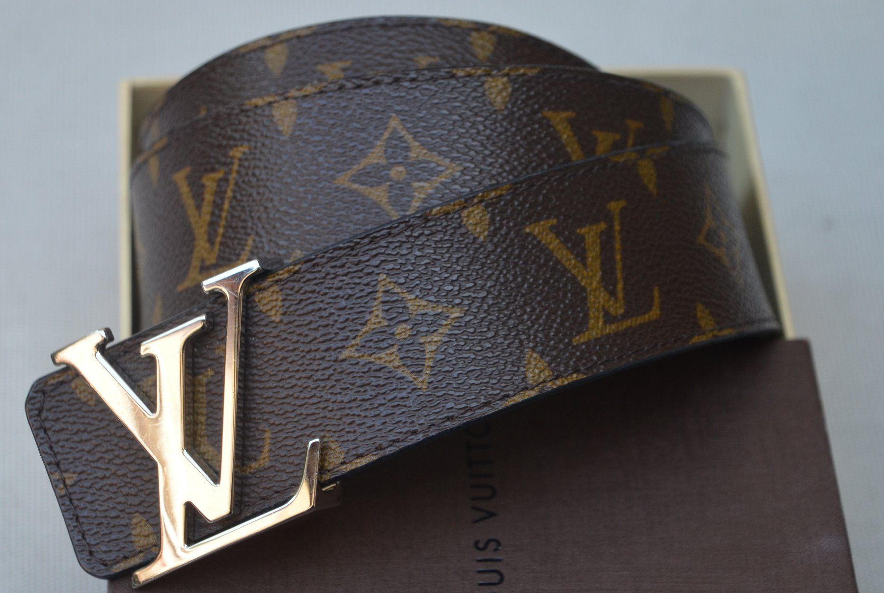 Louis Vuitton Cinture: Louis Vuitton Monogram Gürtel / ceinture – Usato da Collonges venduto da Auganien 3