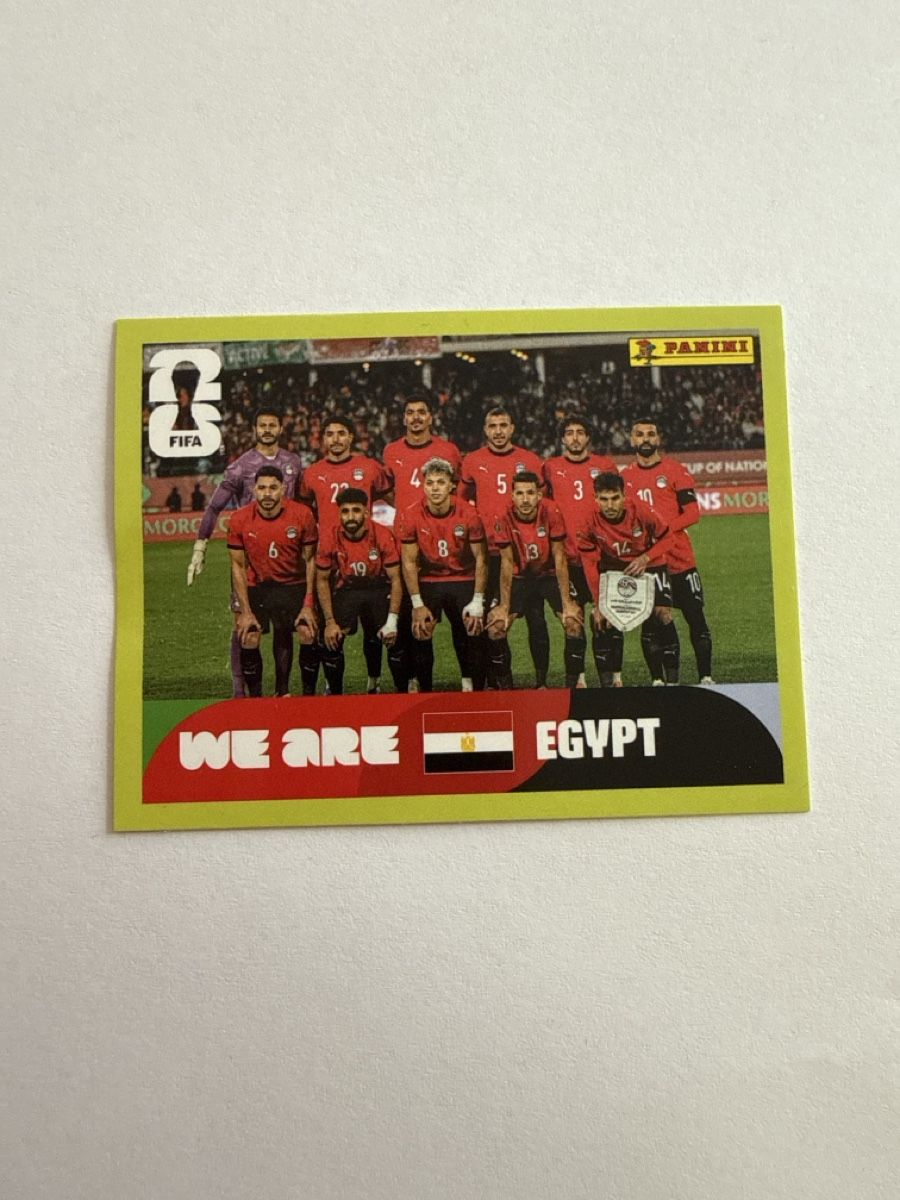 Panini Carte collezionabili: EGY13 Panini FIFA World Cup 2026 – Nuovo (secondo la descrizione) da Muotathal venduto da sin_pdj6
