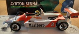 Ayrton Senna Ralt Toyota RT3 mit Marlboro Decals 1:18