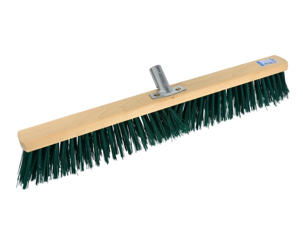 KOTARBAU Besen Mit Stiel – 40 Cm Breite, Mit Nylon-Naturborsten, Für Innen & Außen