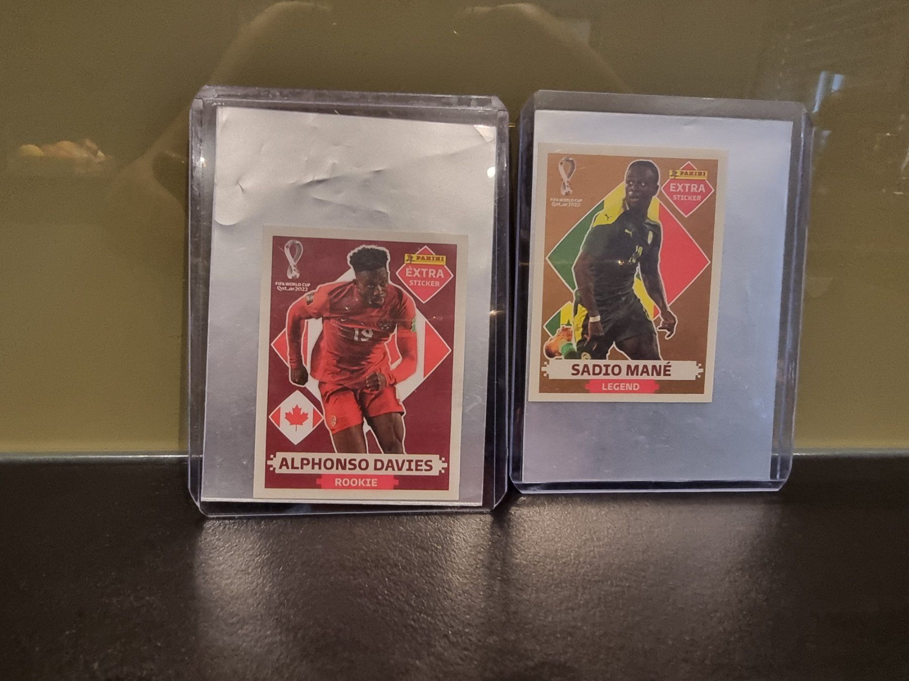 Panini Carte collezionabili: Panini WM 2022 Alphonso Davies & Sadio Mané Extra Sticker – Usato da Buttikon SZ venduto da Limo180