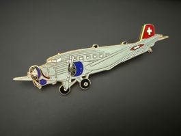 Pin Gross Flugzeug Schweiz JU-52 Nummer 820